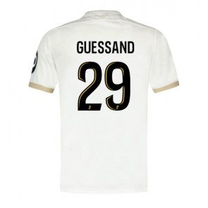 Billiga OGC Nice Evann Guessand #29 Bortatröja 2024-25 Kortärmad